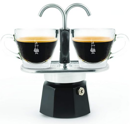 MakeCoffe® - Cafetera Express para 2 tazas